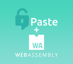 Replacing Javascript with Webassembly on Paste.me
